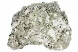 Gleaming Pyrite Crystal Cluster - Peru #94346-1